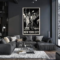 Iconic New York City Poster