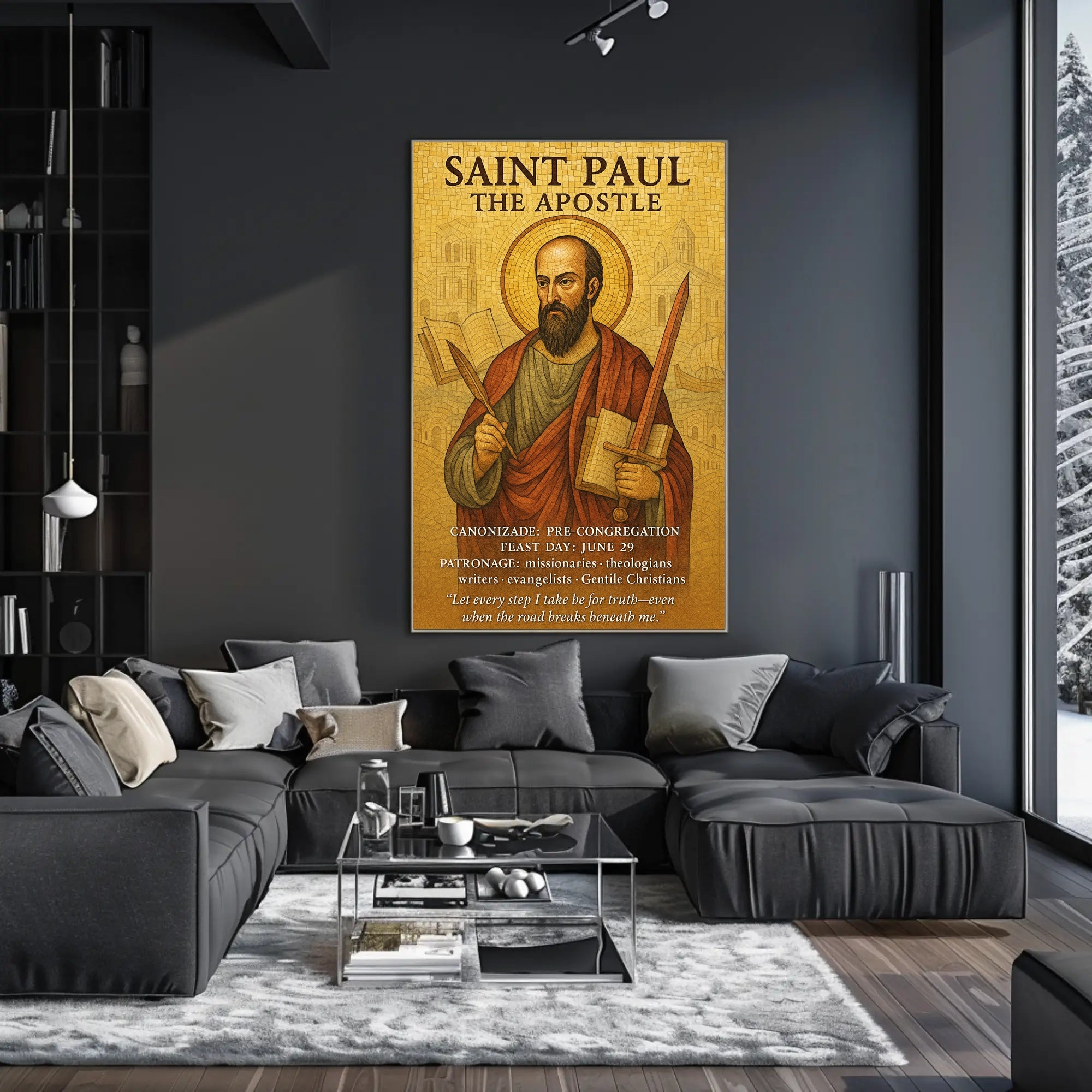 Saint Paul the Apostle Poster PosterGoat