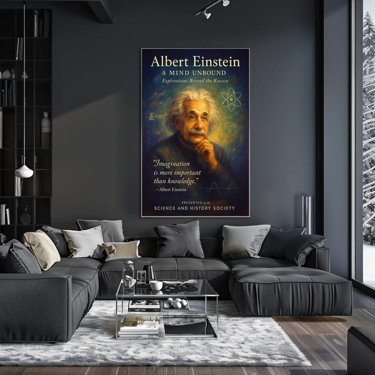 Albert Einstein A Mind Unbound Poster