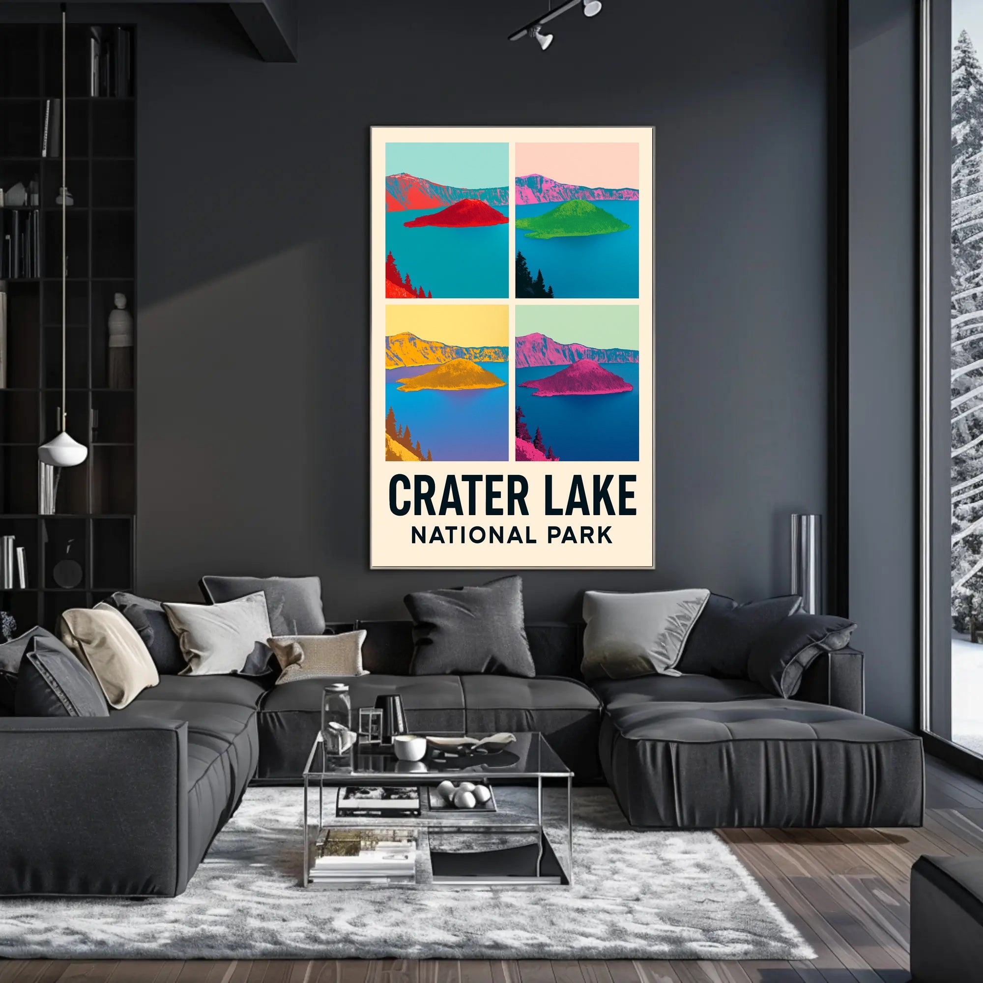 Crater Lake National Park Poster