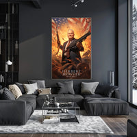 Dynamic Tribute to Herbert Hoover Poster