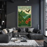 Unspoiled Paradise in the South Pacific Poster