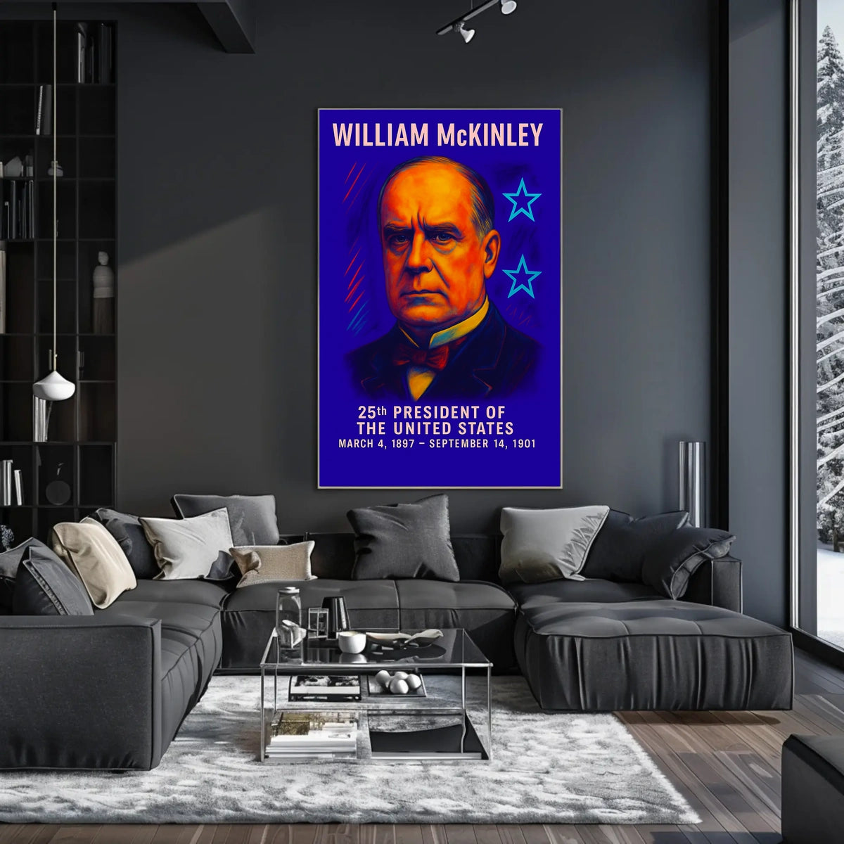 William McKinley 25th President Poster