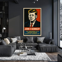 John F. Kennedy 35th President Poster