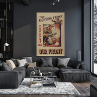 Homefront Support WWII Poster: A Symbol of Unity