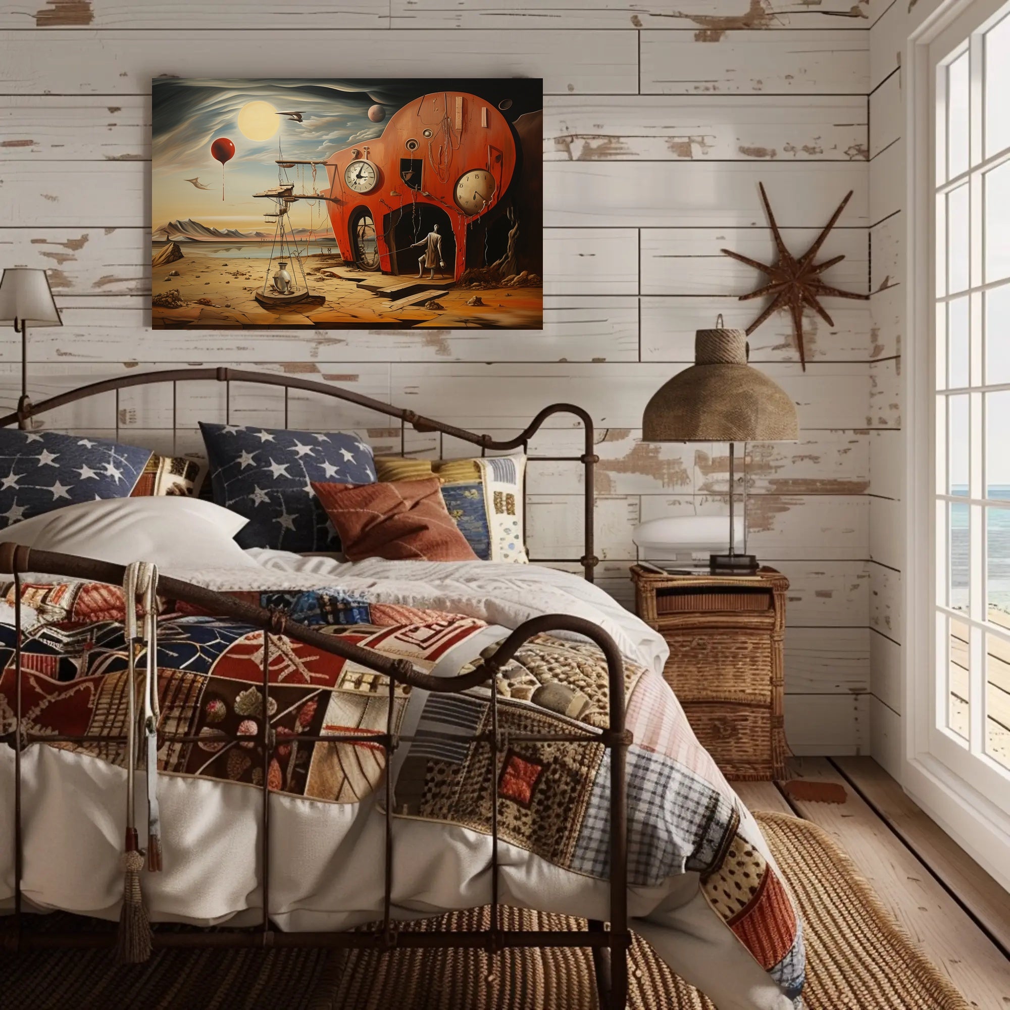 Surreal Dreamscape: Abstract Artistic Poster