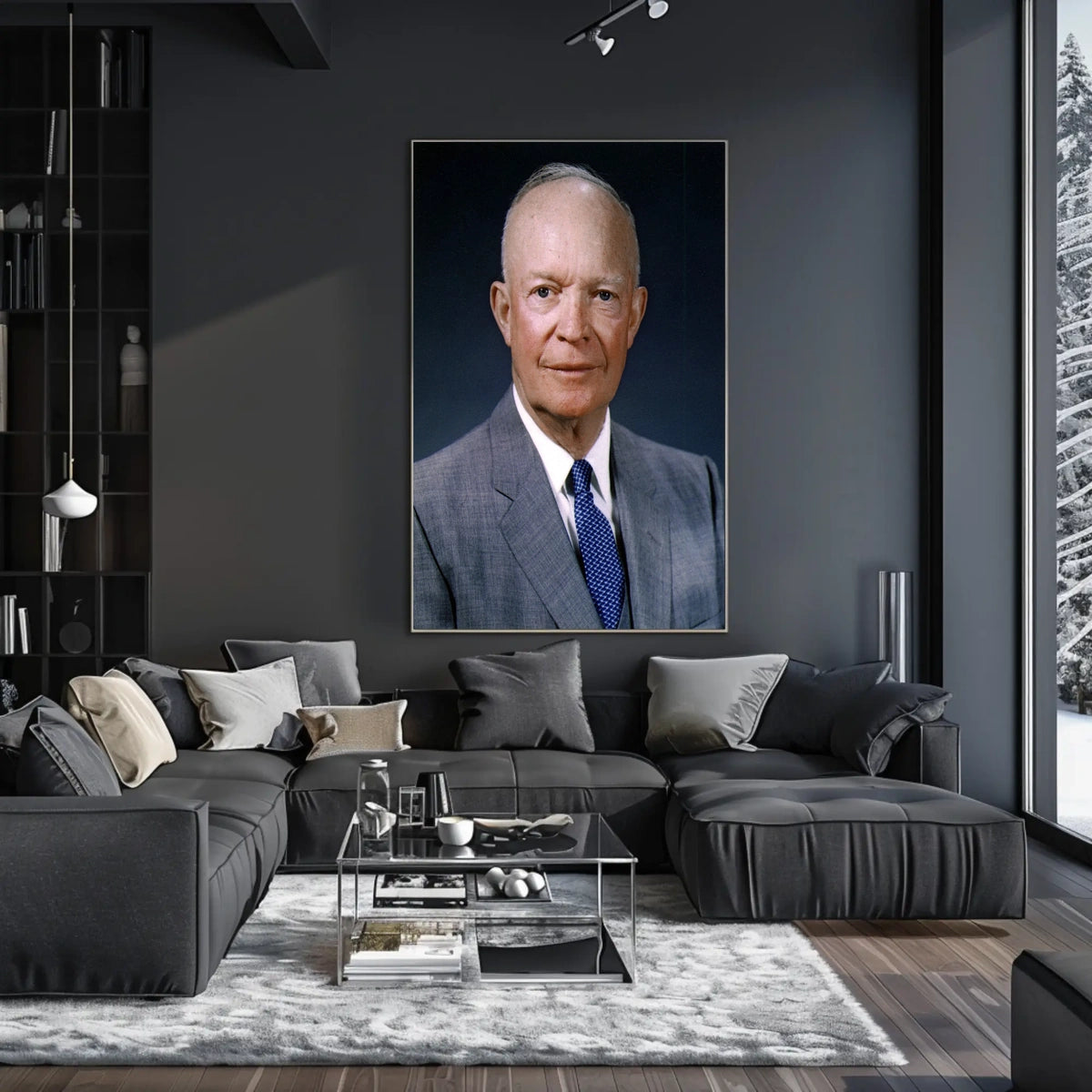 Formal Presidential Portrait – Dwight D. Eisenhower Poster