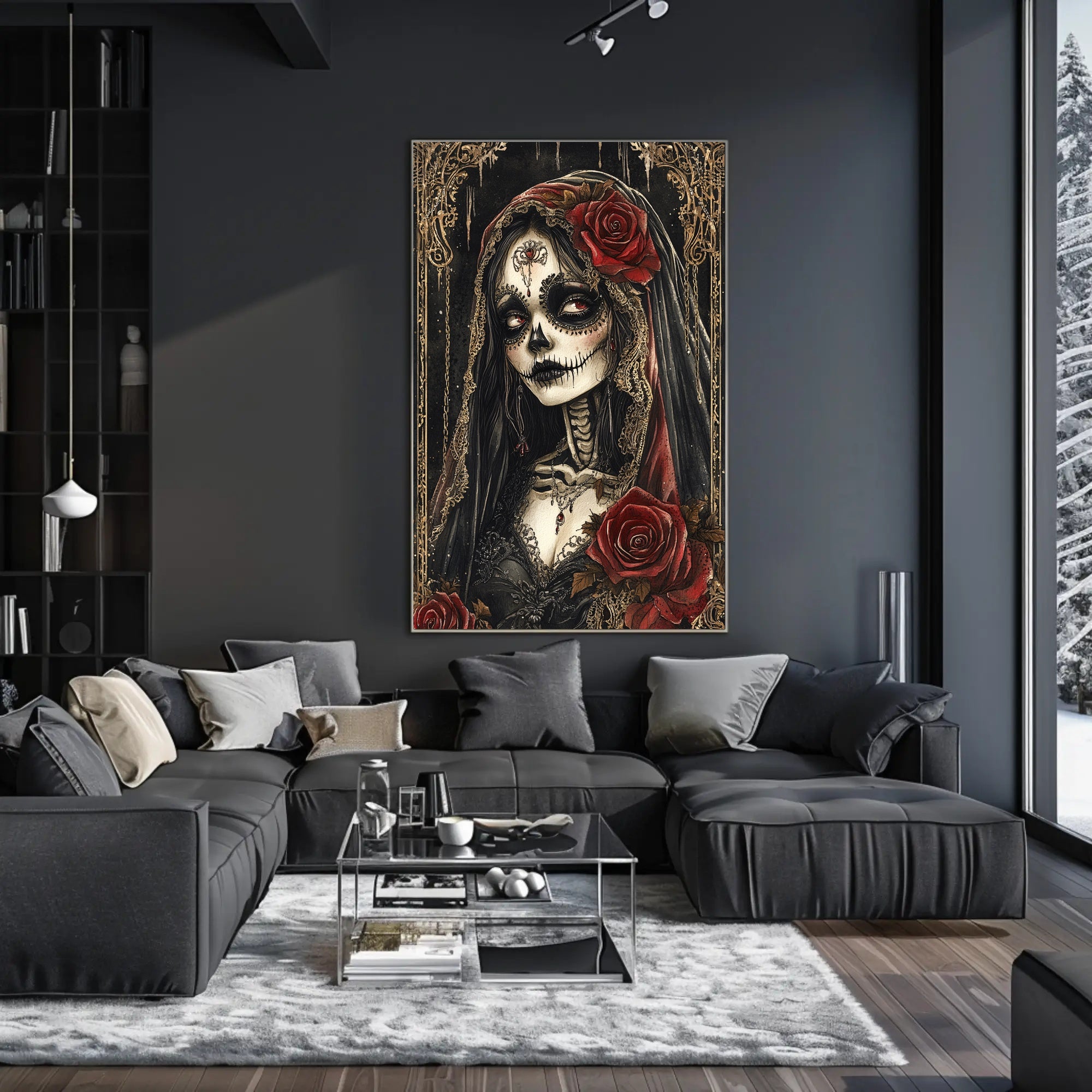 Gothic Elegance Poster