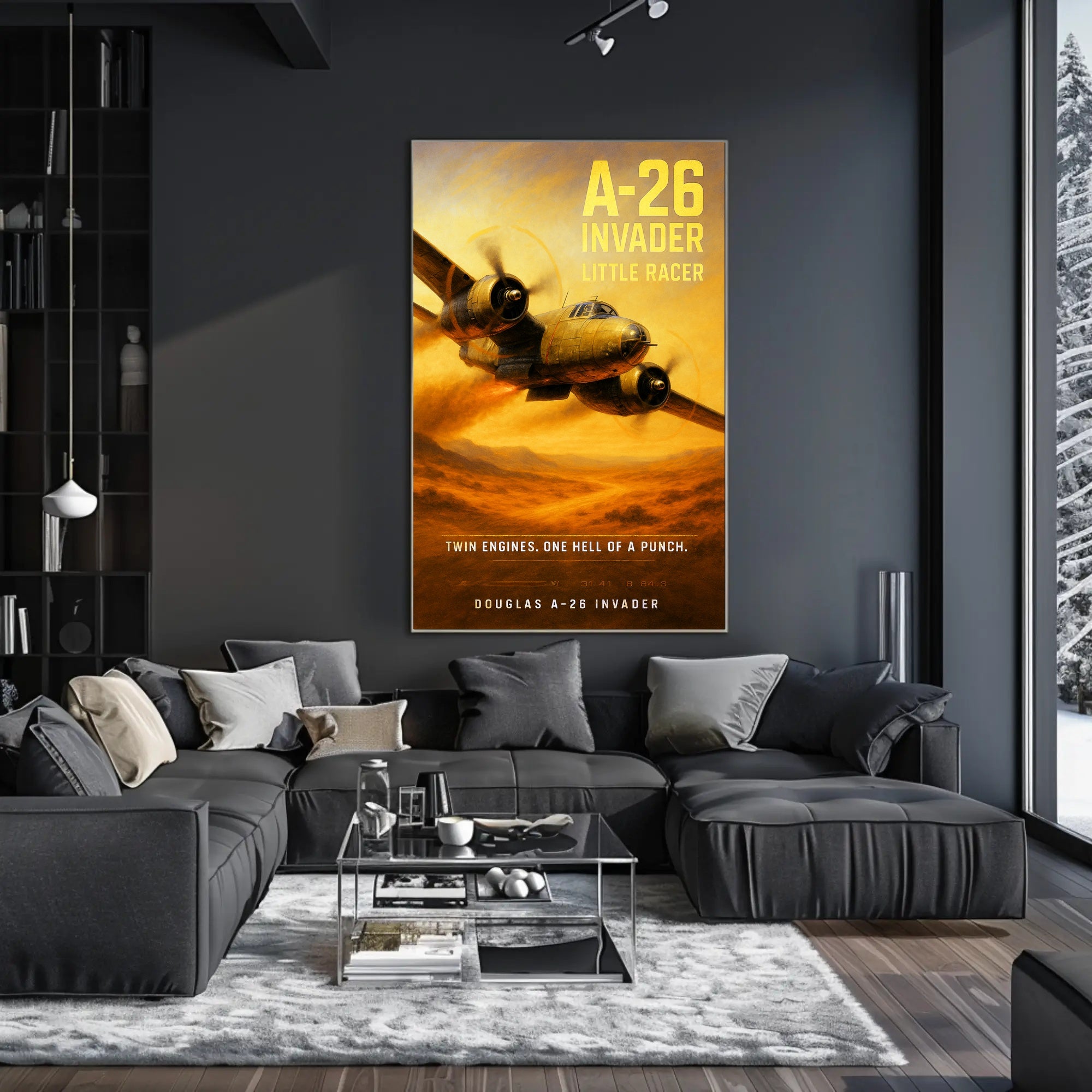 Douglas A-26 Invader Little Racer Poster PosterGoat