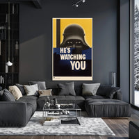 He's Watching You Poster PosterGoat