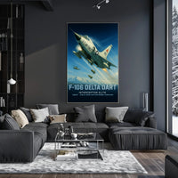 F-106 Delta Dart Interceptor Elite Poster PosterGoat