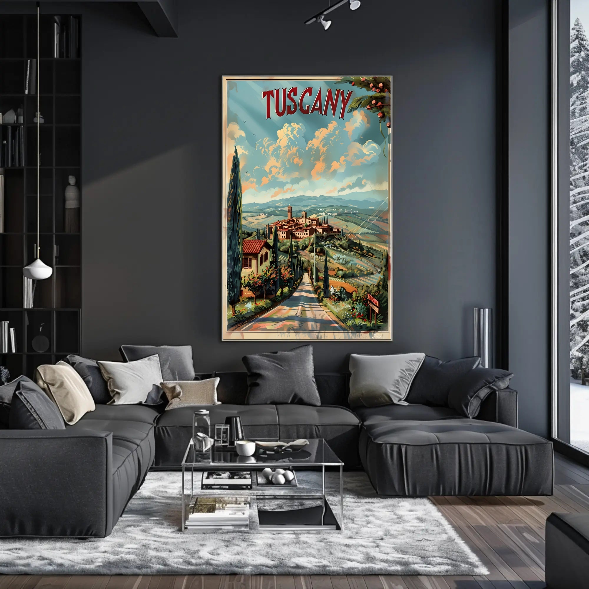 Enchanting Tuscany Poster