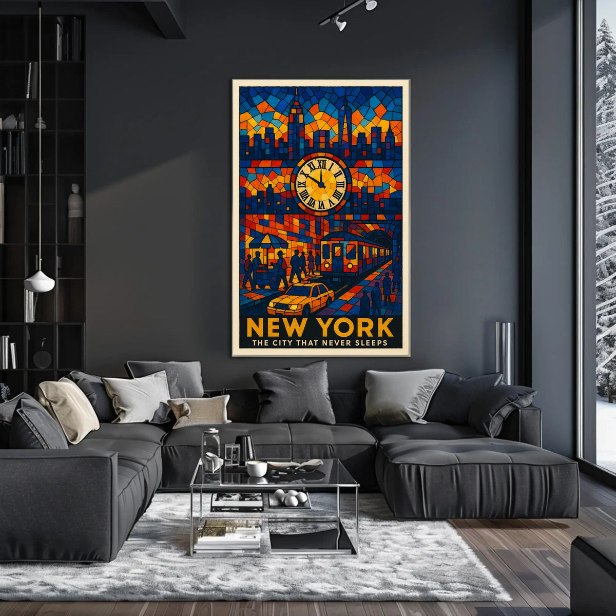 New York The City That Never Sleeps Poster
