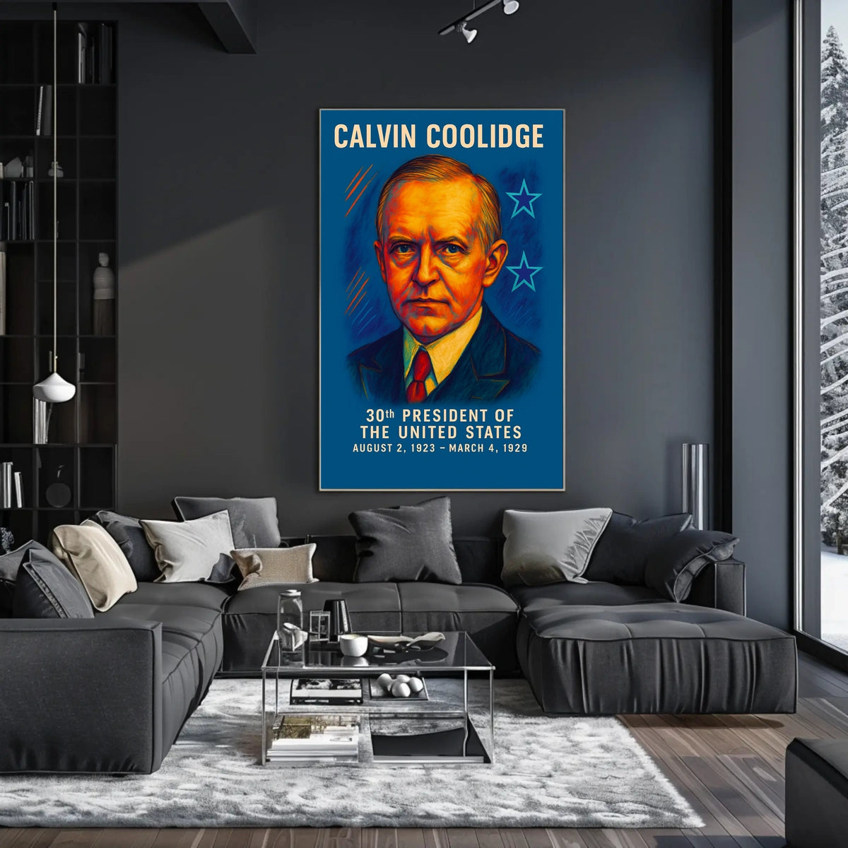 Calvin Coolidge 30th President Poster