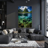 American Samoa Tranquil Waters Poster Travel Wall Art