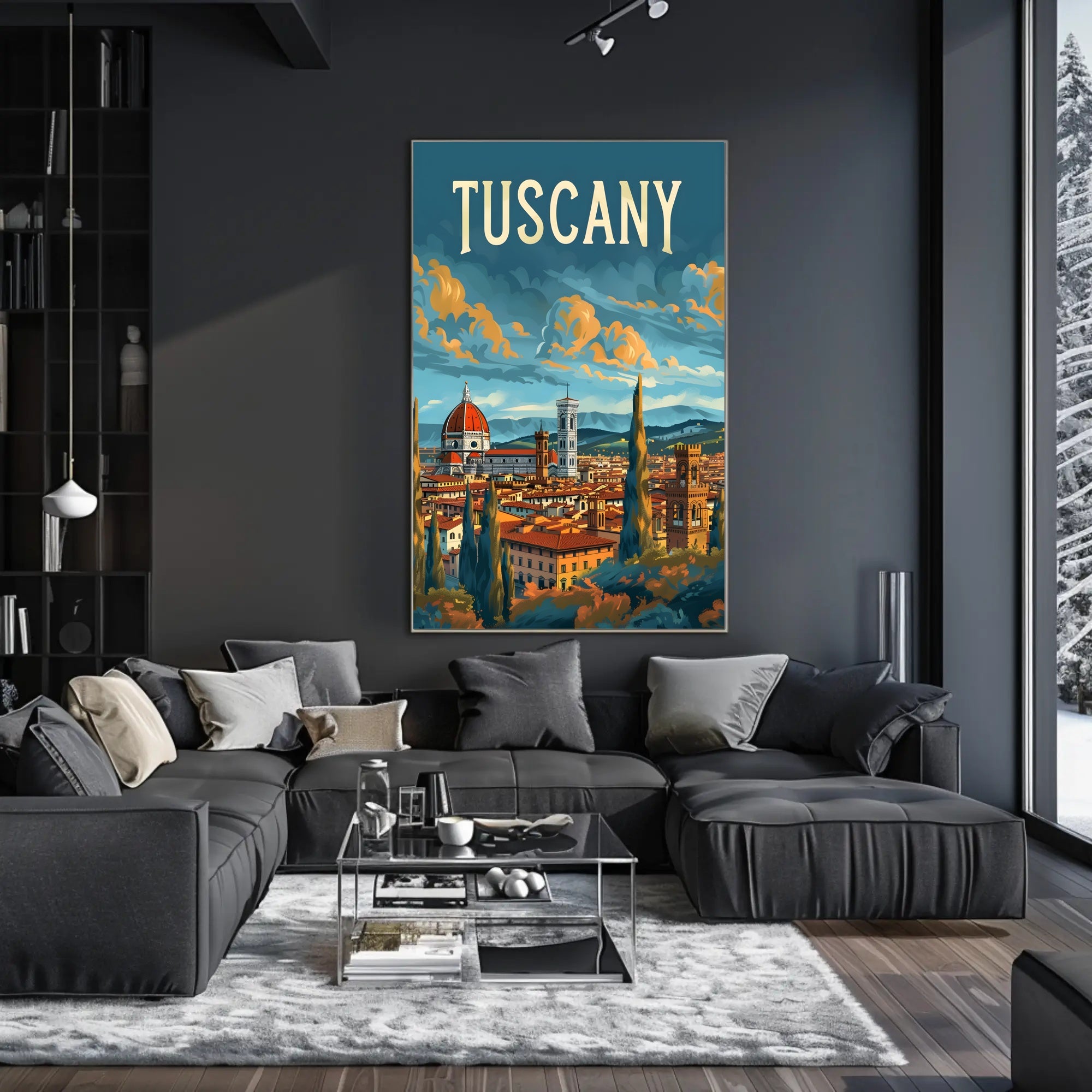 Scenic Tuscany Poster