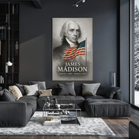 James Madison 4th President of the United States Reflections Poster