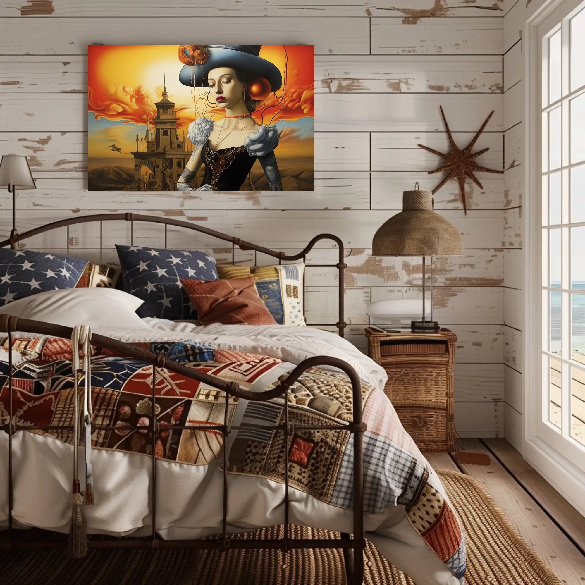 Dreambound Muse – Surreal Fantasy & Reality Poster