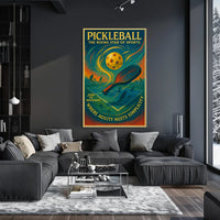 Pickleball The Rising Star of Sports Poster
