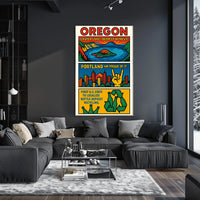 Oregon Pioneering Bottle Deposit Poster