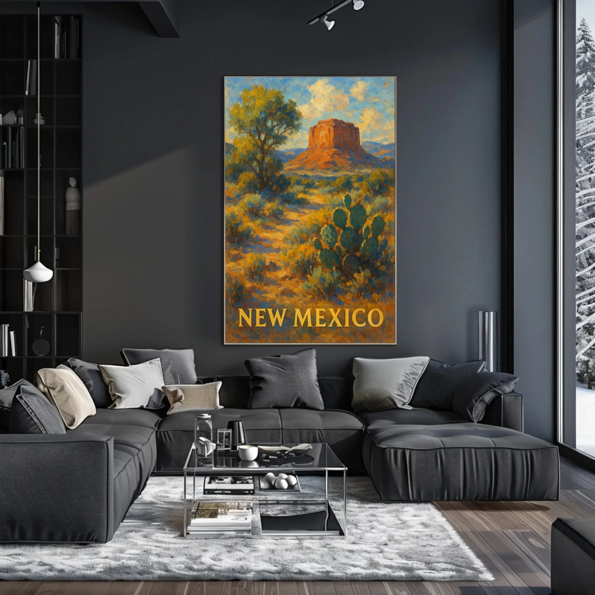 New Mexico Landscape Poster