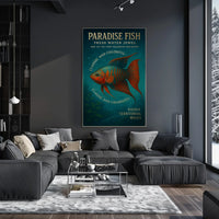 Paradise Fish Fresh Water Jewel Poster