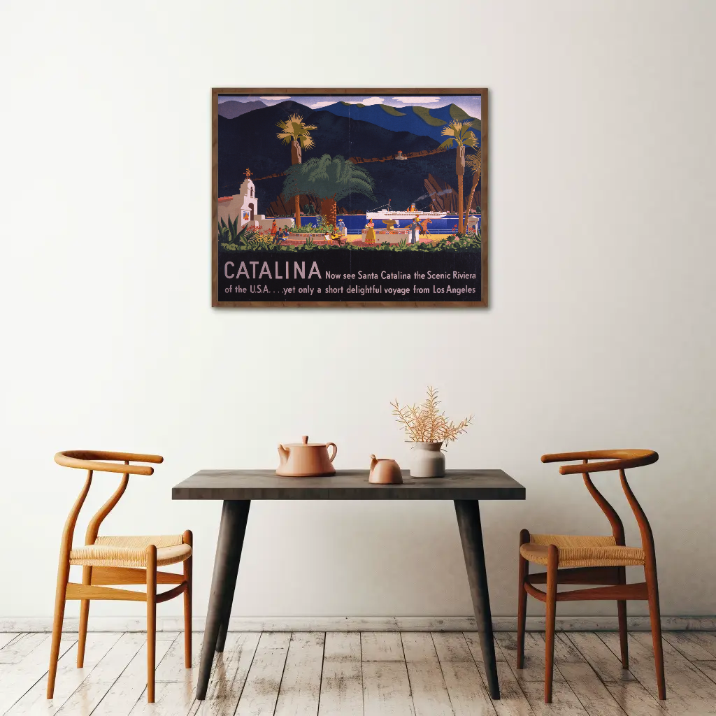 Catalina - The Scenic Riviera of the U.S.A. Poster