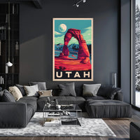 Iconic Utah Landscape Poster