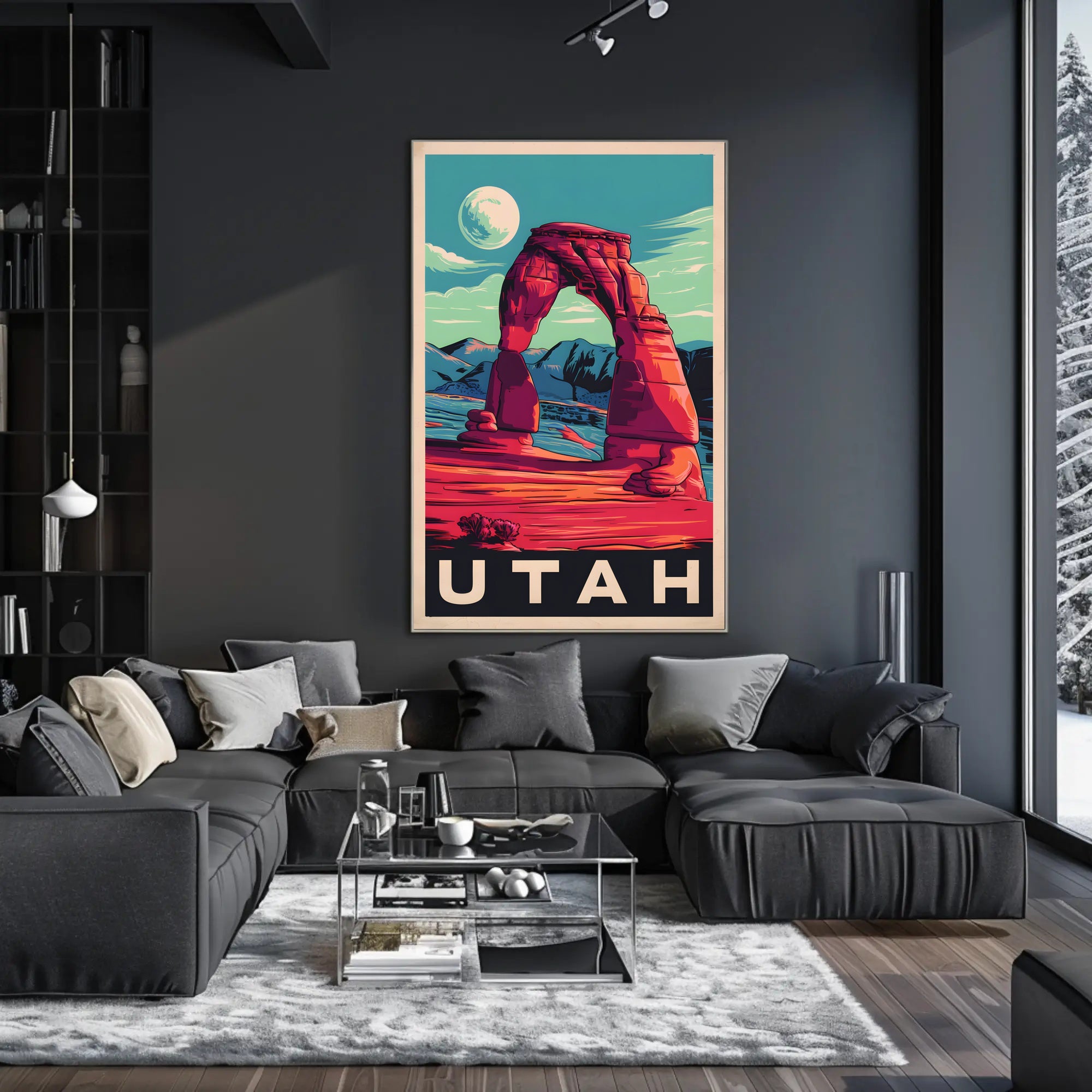 Iconic Utah Landscape Poster