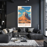 Guadalupe Mountains National Park Poster Scenic Print