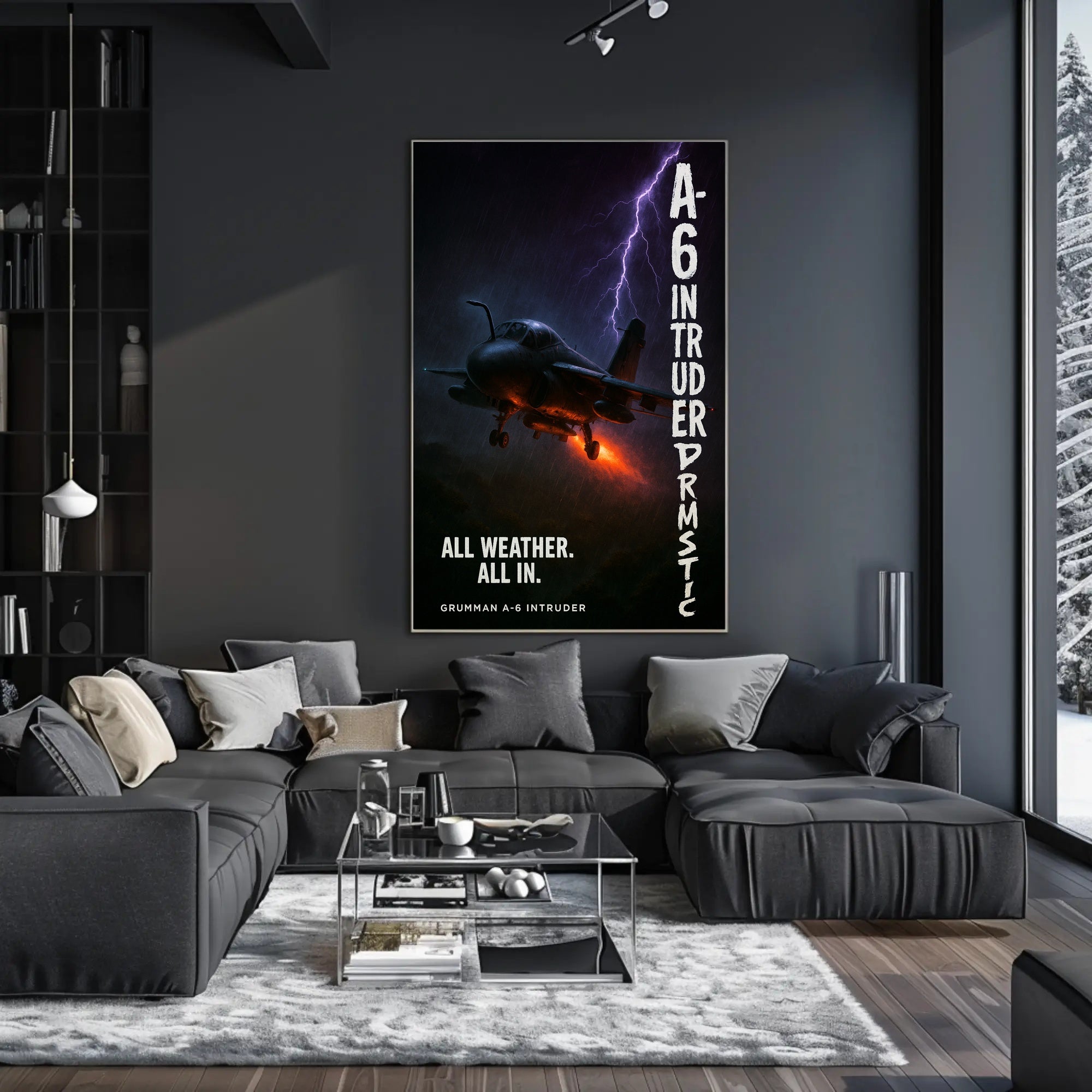 Grumman A6 Intruder All Weather Poster PosterGoat