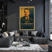 39th U.S. President Poster