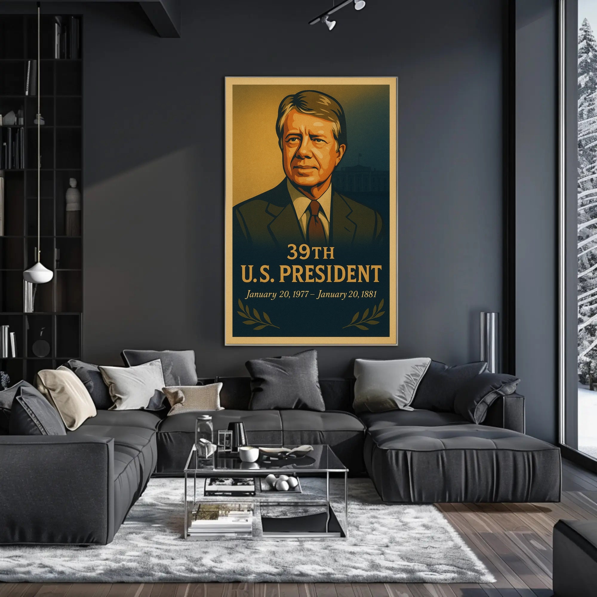 39th U.S. President Poster