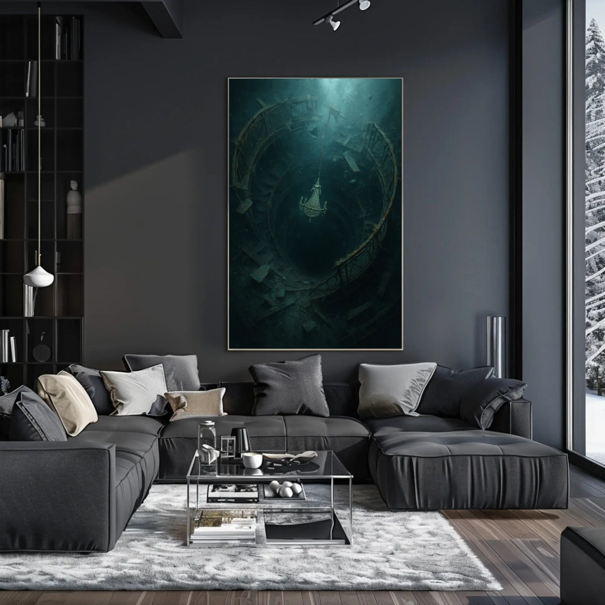 Underwater Elegance Poster