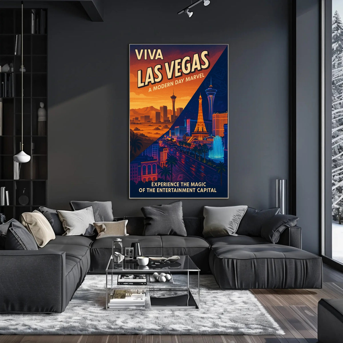 Viva Las Vegas A Modern Day Marvel Poster