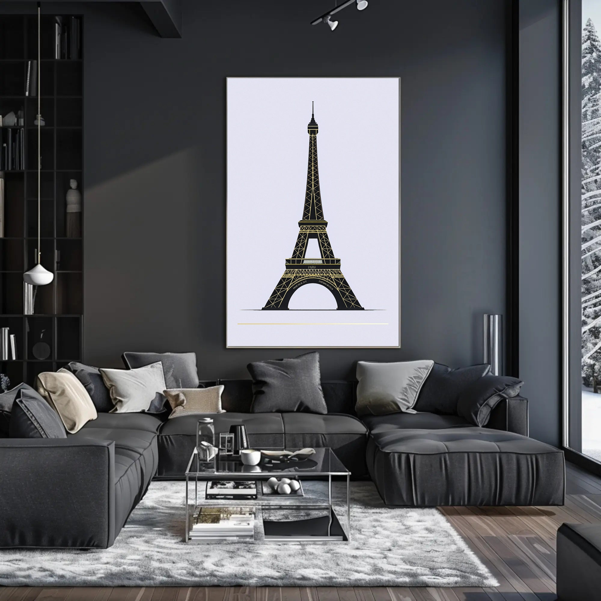 Eiffel Tower Elegance Poster PosterGoat