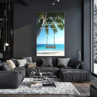 Beach Vacation Getaway Poster PosterGoat