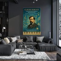 Claude Debussy The Master of Musical Impressionism Poster