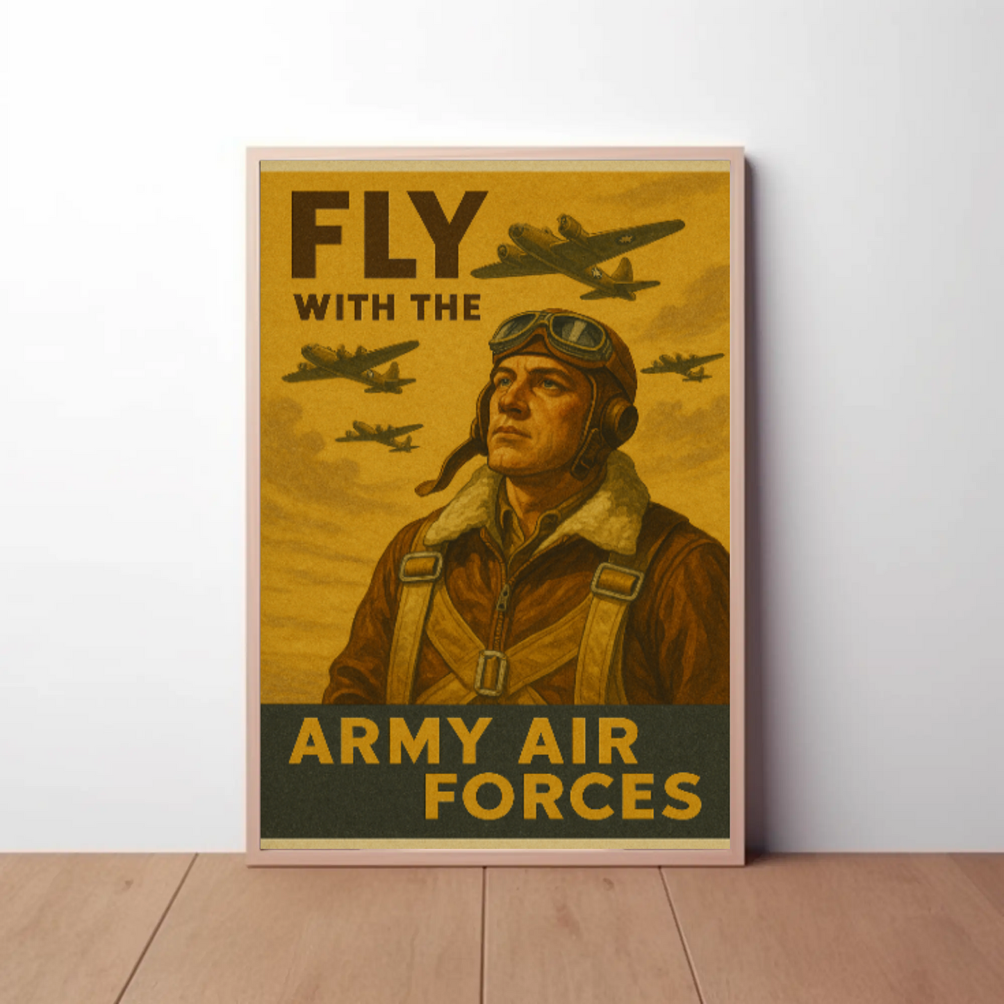 Fly with the Army Air Forces Recruitment Poster