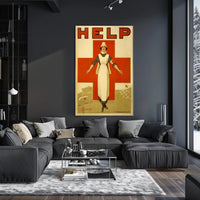 Call for Help Poster PosterGoat
