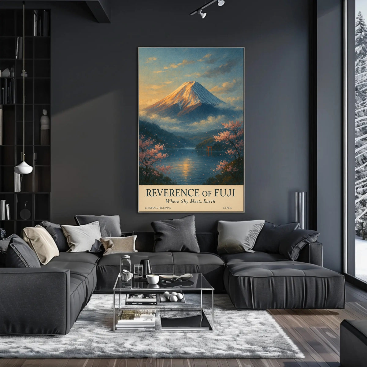 Reverence of Fuji Poster