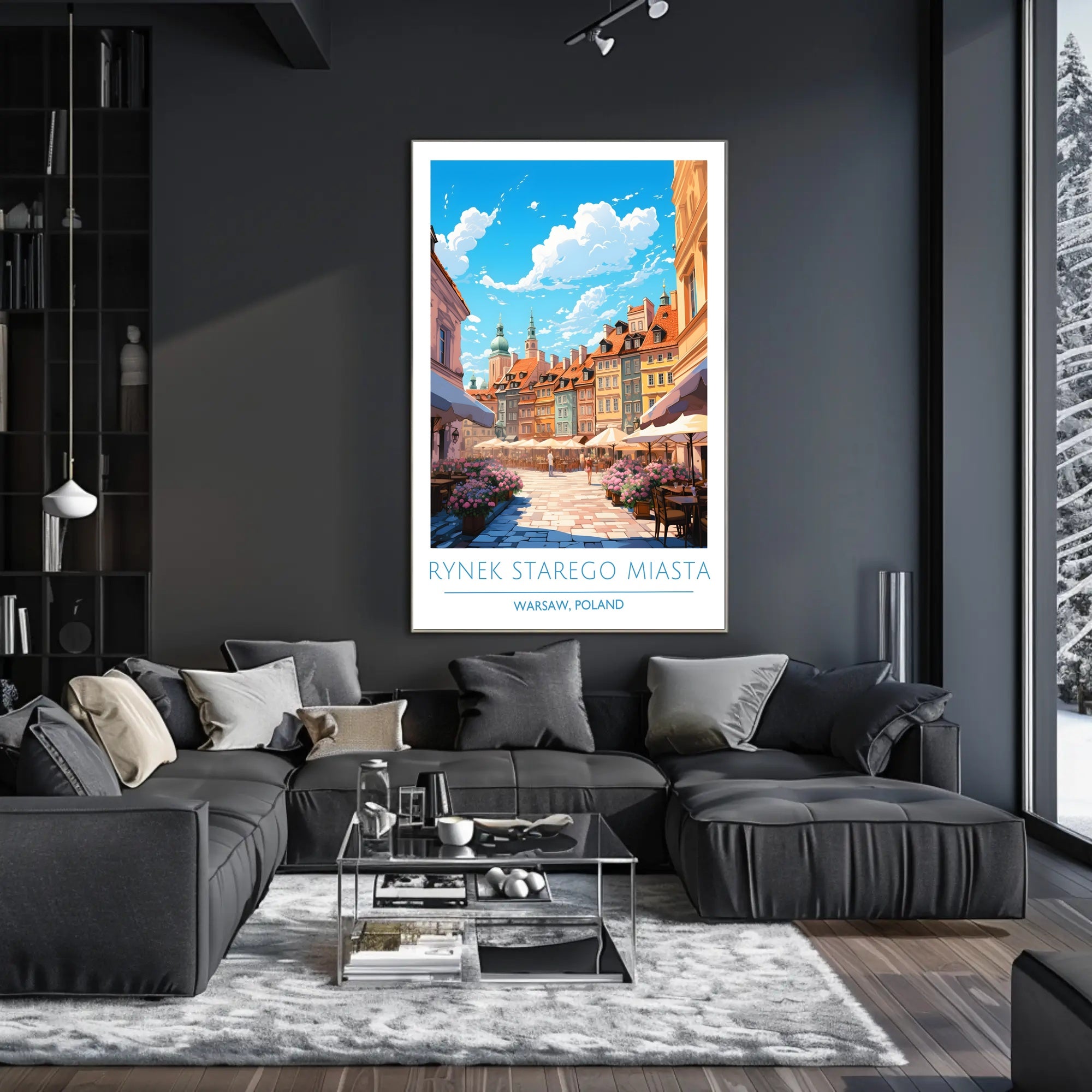 Rynek Starego Miasta Poster