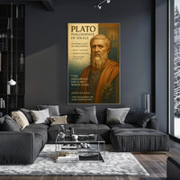 Plato Philosopher of Ideals Poster