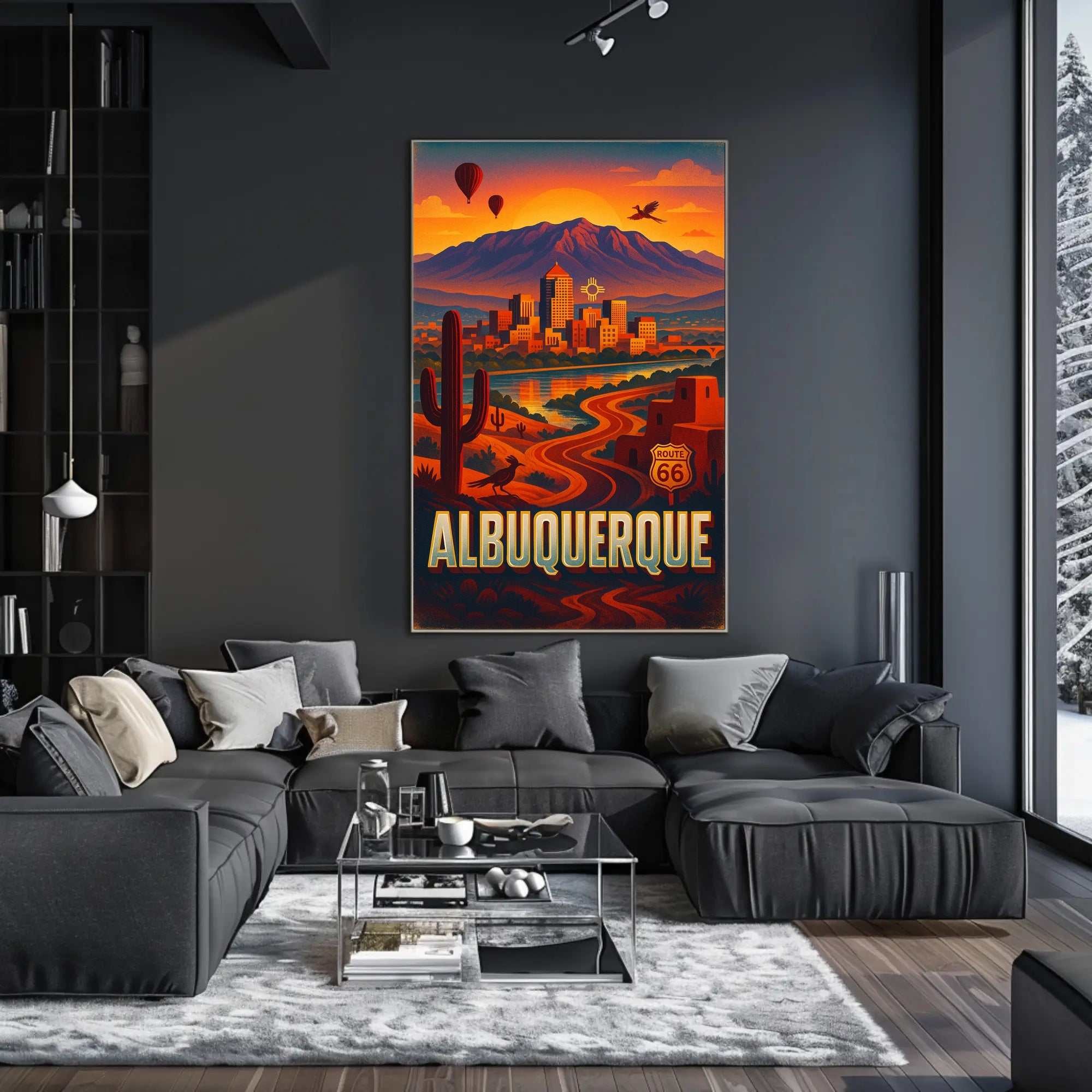 Scenic Albuquerque Poster