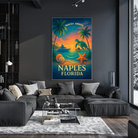 Naples, Florida Paradise Awaits Poster