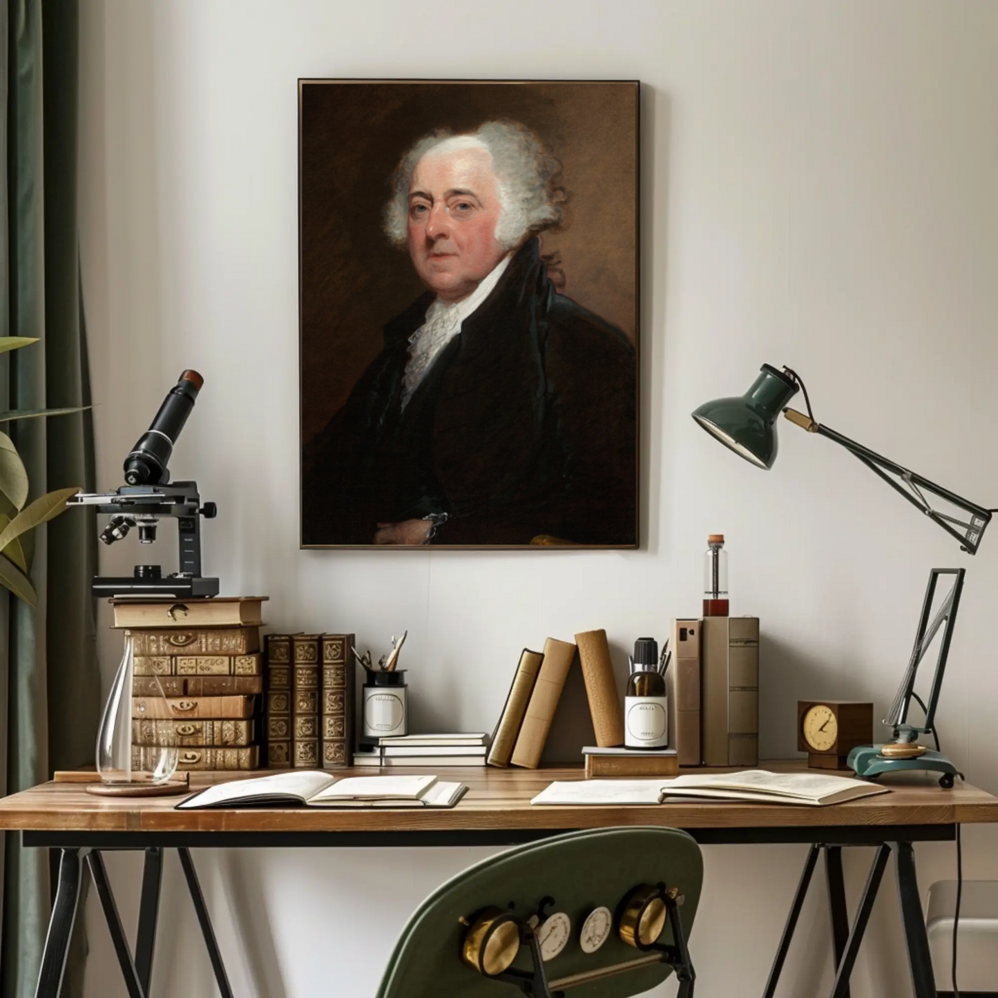 John Adams 2nd President Of The United States Photo