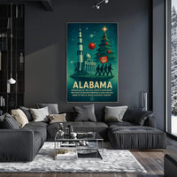 Alabama: A Journey Through History and Innovation Poster