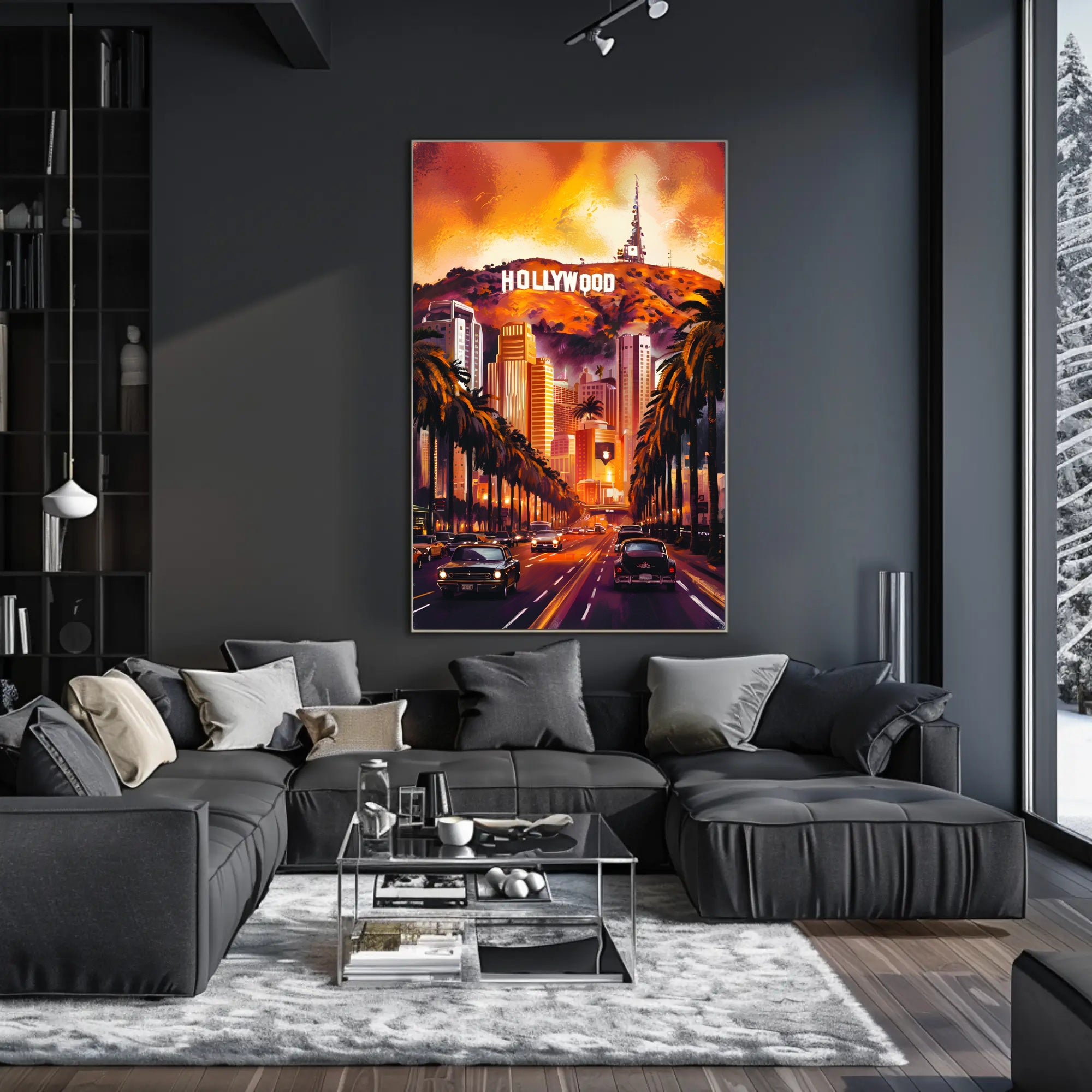 Hollywood Dreamscape Poster