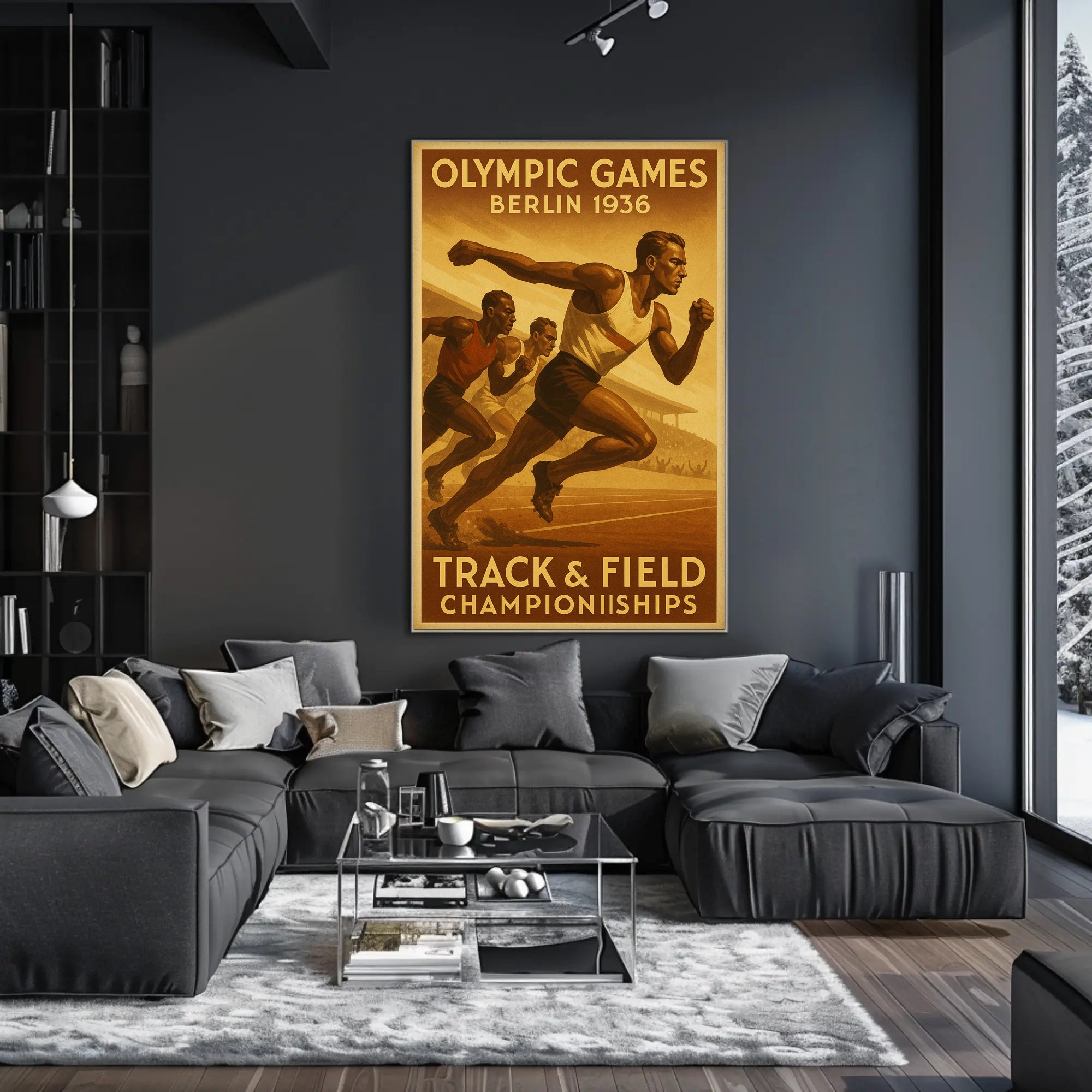 Berlin 1936 Olympic Games Poster