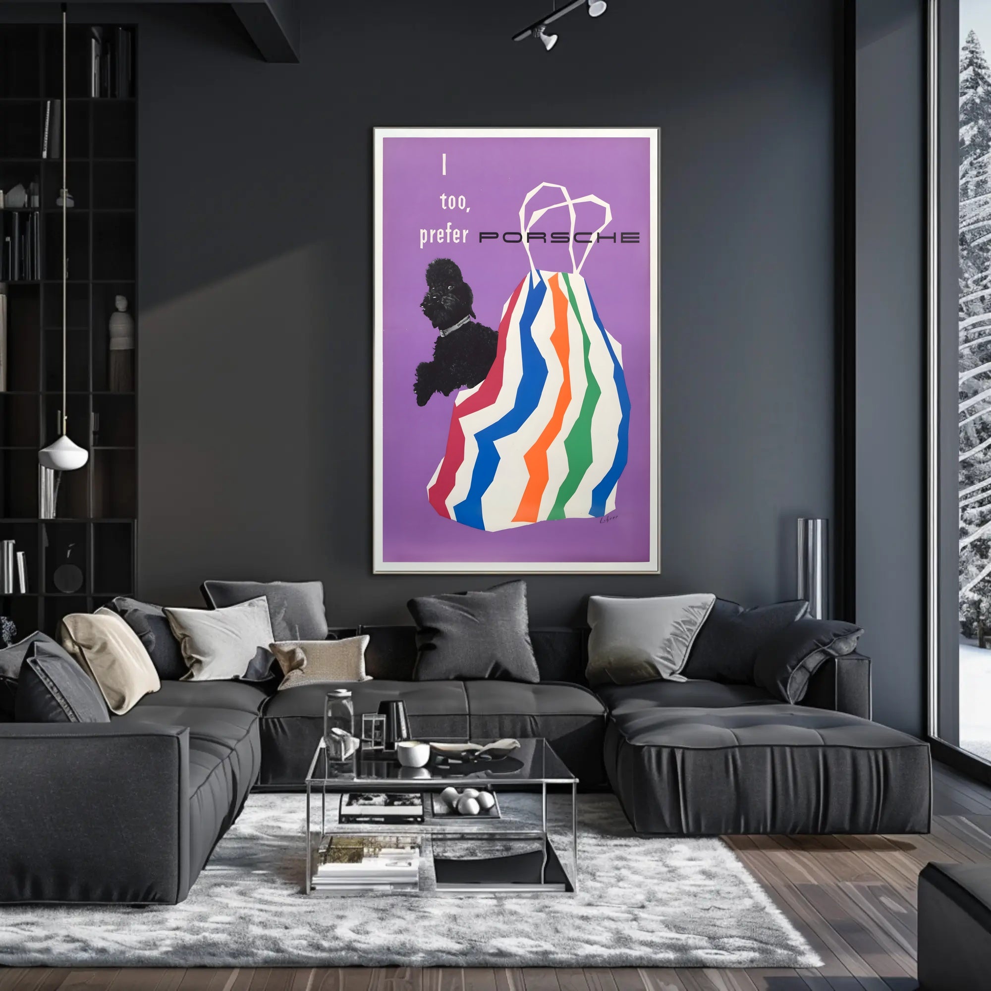 Porsche Preference Poster